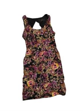 Jack Women's Floral Racerback Sleeveless Sheath Dress Sz 0